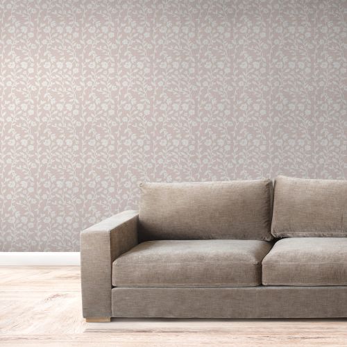 Mural Patron Flores Rosa