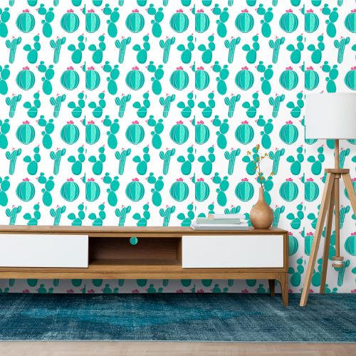 Mural Patron Cactus