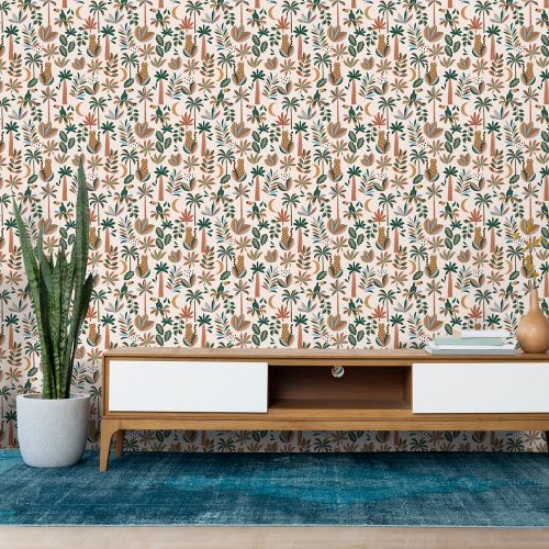 Mural Selva Minimalista