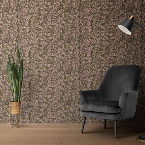 Mural Flores Completas Rosas Pequeñas