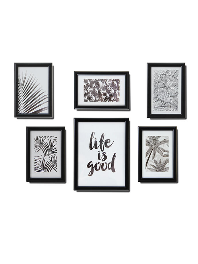 Set de 6 Cuadros Decorativos