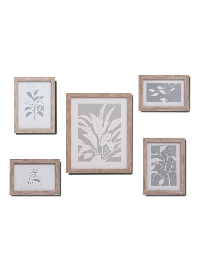 Set de 5 Portarretratos en Diversas Medidas