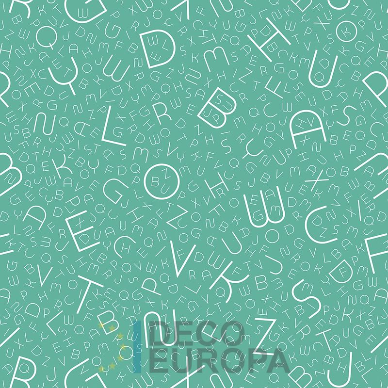 Mural Colores Turquesa - PDBA1025-M