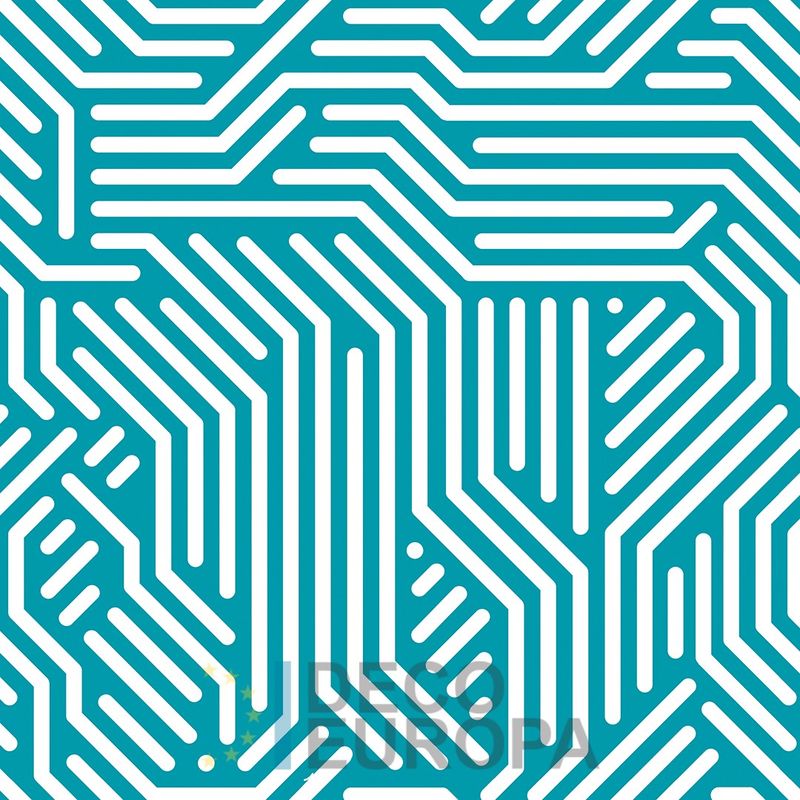 Mural Colores Verde Pasaiso - PDBA1018-O