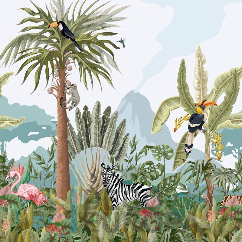 Mural Naturaleza Animada - PDPBA059