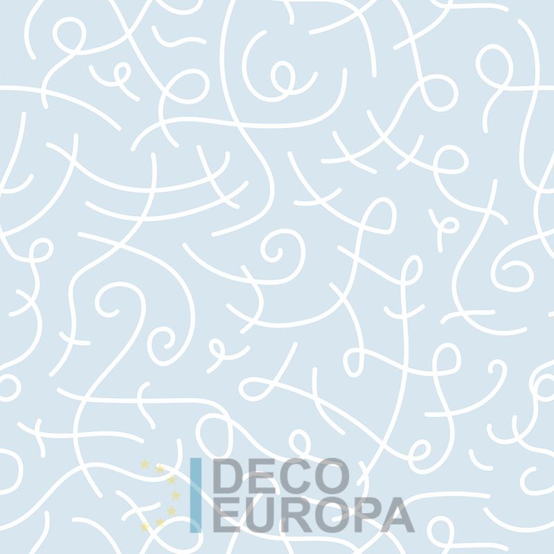 Mural Color Celeste Bebe - PDNBA1014-G