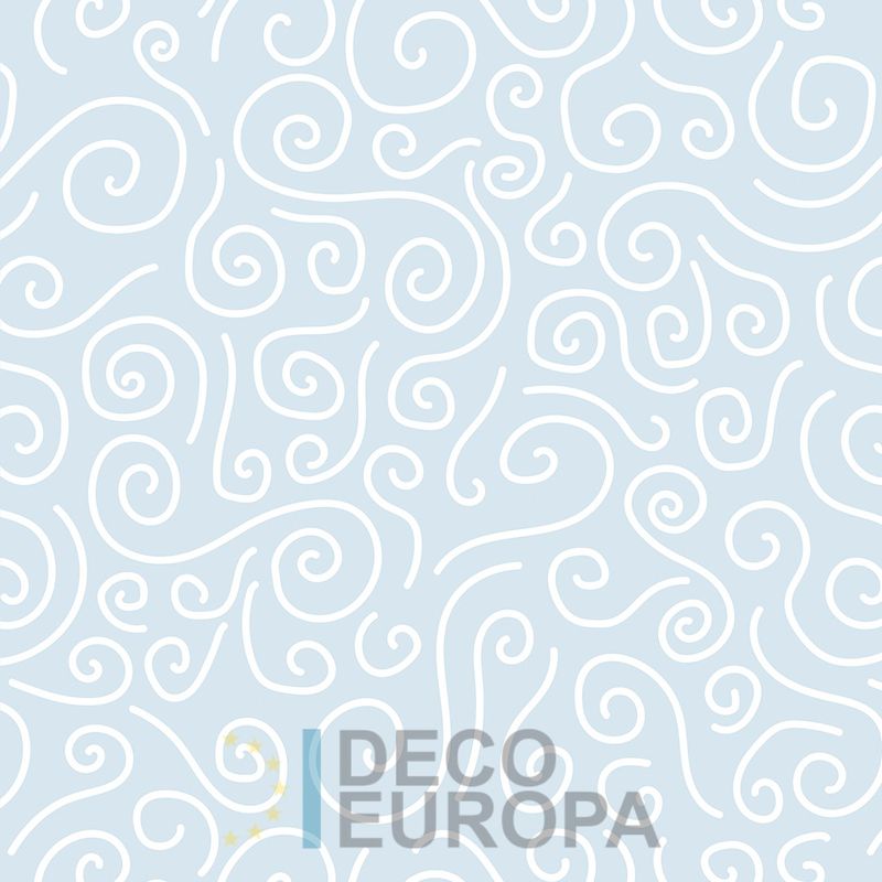 Mural Color Celeste Bebe - PDNBA1015-G