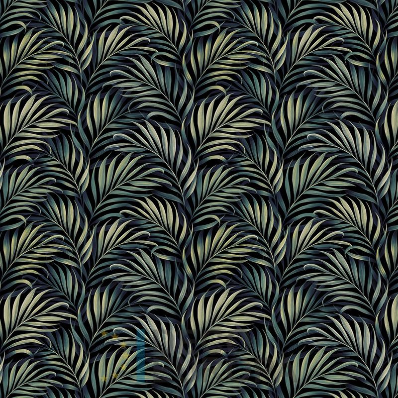 Mural Hojas Verdes y Tropicales - PDF33