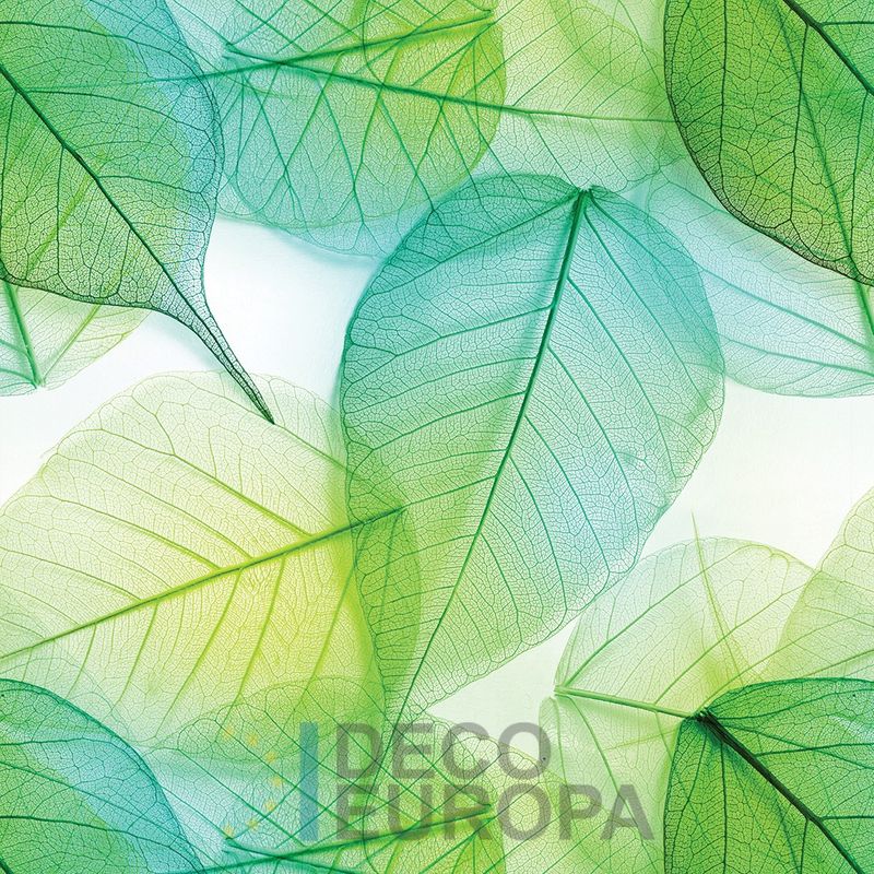 Mural Hojas Verdes y Tropicales - PDF48