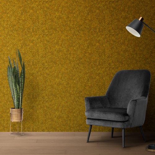 [1763] Mural Abstracto Dorado