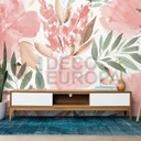 Mural Flores Acuarela Calmo