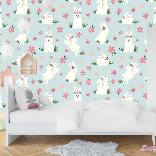 [1104] Mural Conejos