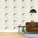 Mural Hojas Verdes Aves