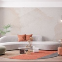 Mural Pintada Acuarela Marron