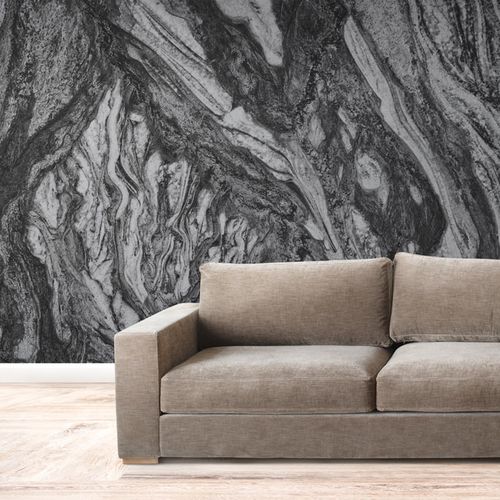 [1177] Mural Textura Abstracta Gris