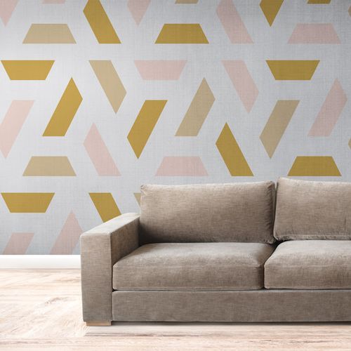 [1197] Mural Trianglos Futurista