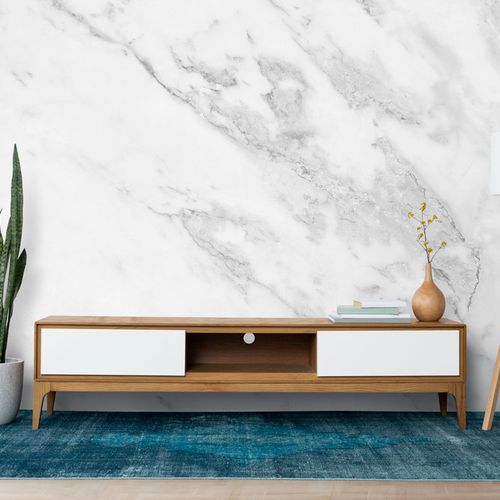 [1208] Mural Textura Marmol Gris