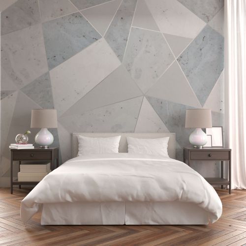 [1233] Mural Triangulos Marmol