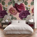 Mural Flores Realista