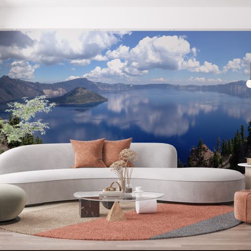 [1291] Mural Estados Unidos - Crater Lake