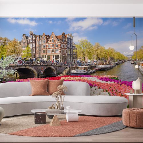 [1338] Mural Dinamarca - Amsterdam Puente Tulipan
