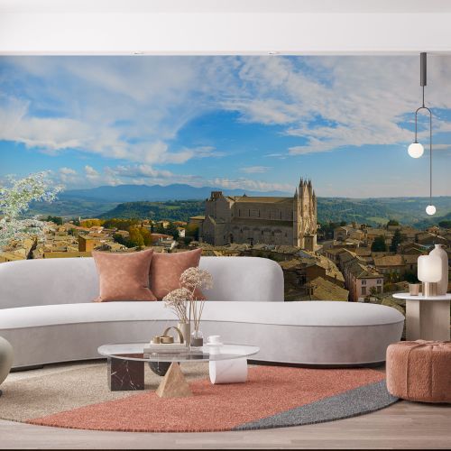 [1354] Mural Italia - Ciudad Toscana