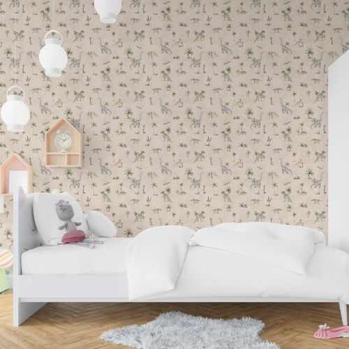 [1568] Mural Dinosaurios Color Piel