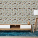 Mural Perros Color Cyan