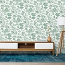 Mural Leopardo Bosque Verde