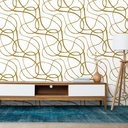 Mural Garabato Dorado