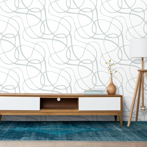 [1635] Mural Garabato Cyan