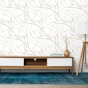 Mural Garabato Marron