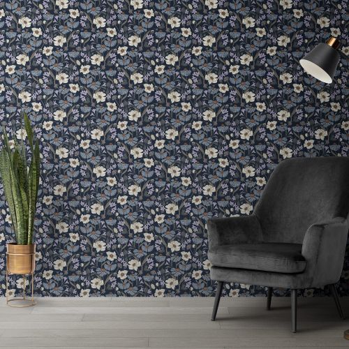 [1660] Mural Jazmin Azul