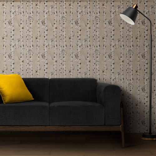 [1685] Mural Buho Marron