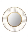 Espejo Metal Diseño Alambre