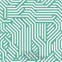 Mural Colores Turquesa - PDBA1018-M