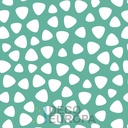 Mural Colores Turquesa - PDBA1040-M