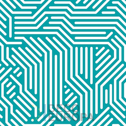 [PDBA1018-N] Mural Colores Verde Agua - PDBA1018-N