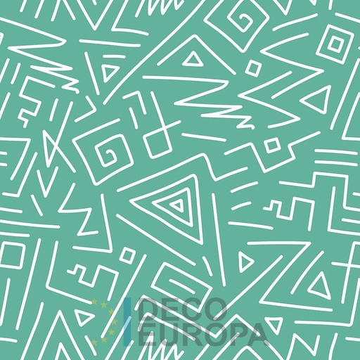 [PDBA1012-M] Mural Colores Turquesa - PDBA1012-M