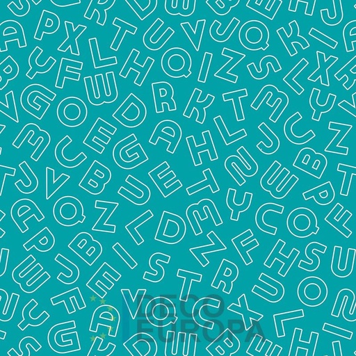 [PDBA1022-N] Mural Colores Verde Agua - PDBA1022-N