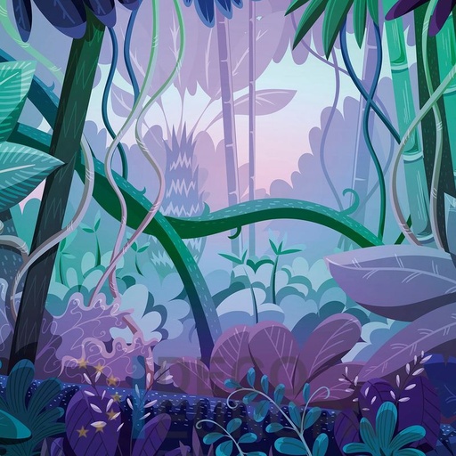 [PDPBA004] Mural Naturaleza Animada - PDPBA004