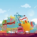 Mural Naturaleza Animada - PDPBA035