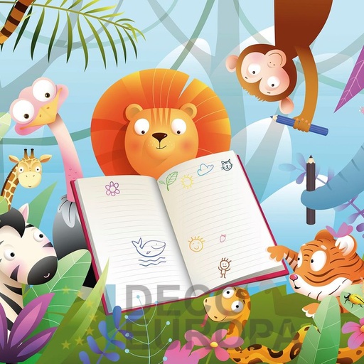 [PDPBA046] Mural Naturaleza Animada - PDPBA046