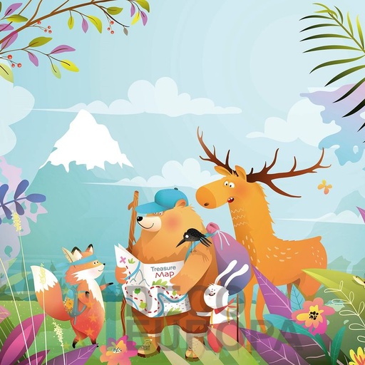 [PDPBA047] Mural Naturaleza Animada - PDPBA047