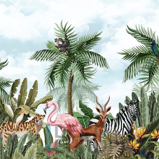 [PDPBA061] Mural Naturaleza Animada - PDPBA061