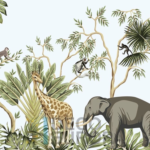 [PDPBA068] Mural Naturaleza Animada - PDPBA068