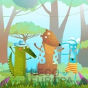 Mural Naturaleza Animada - PDPBA079