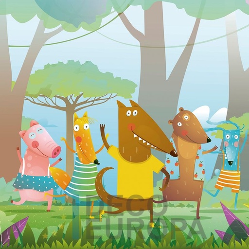 [PDPBA086] Mural Naturaleza Animada - PDPBA086