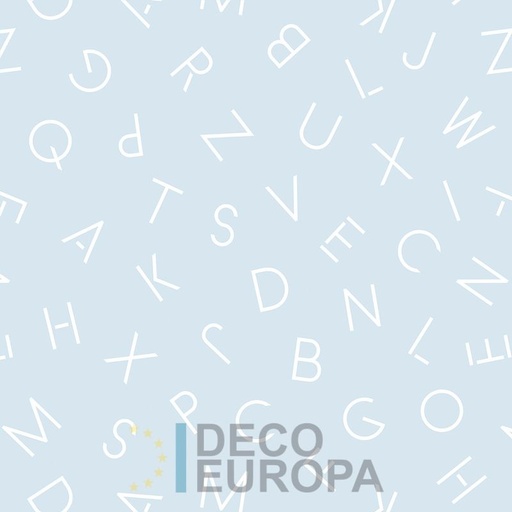 [PDNBA1024-G] Mural Color Celeste Bebe - PDNBA1024-G