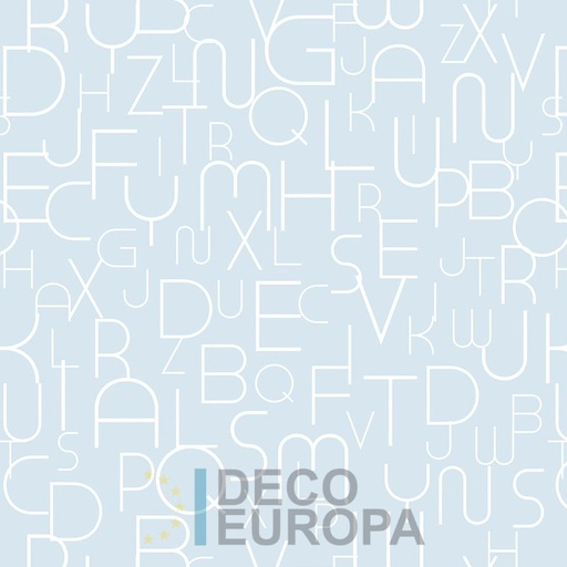 [PDNBA1026-G] Mural Color Celeste Bebe - PDNBA1026-G